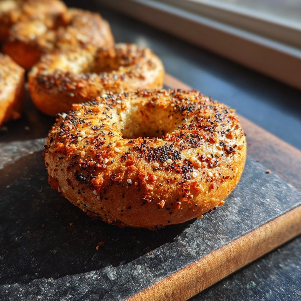 Protein Bagels With Almond Flour