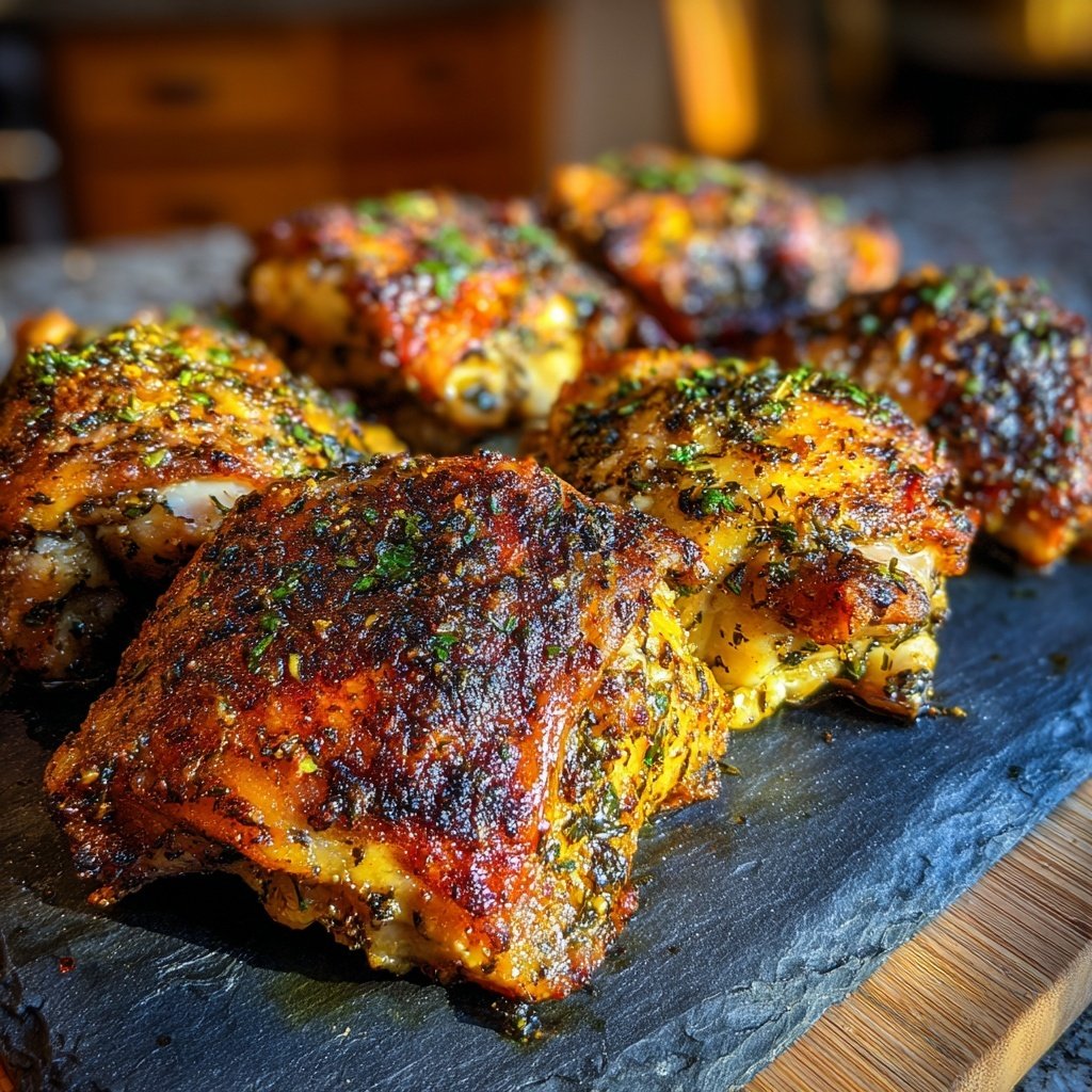 Mediterranean Baked Chicken Thighs