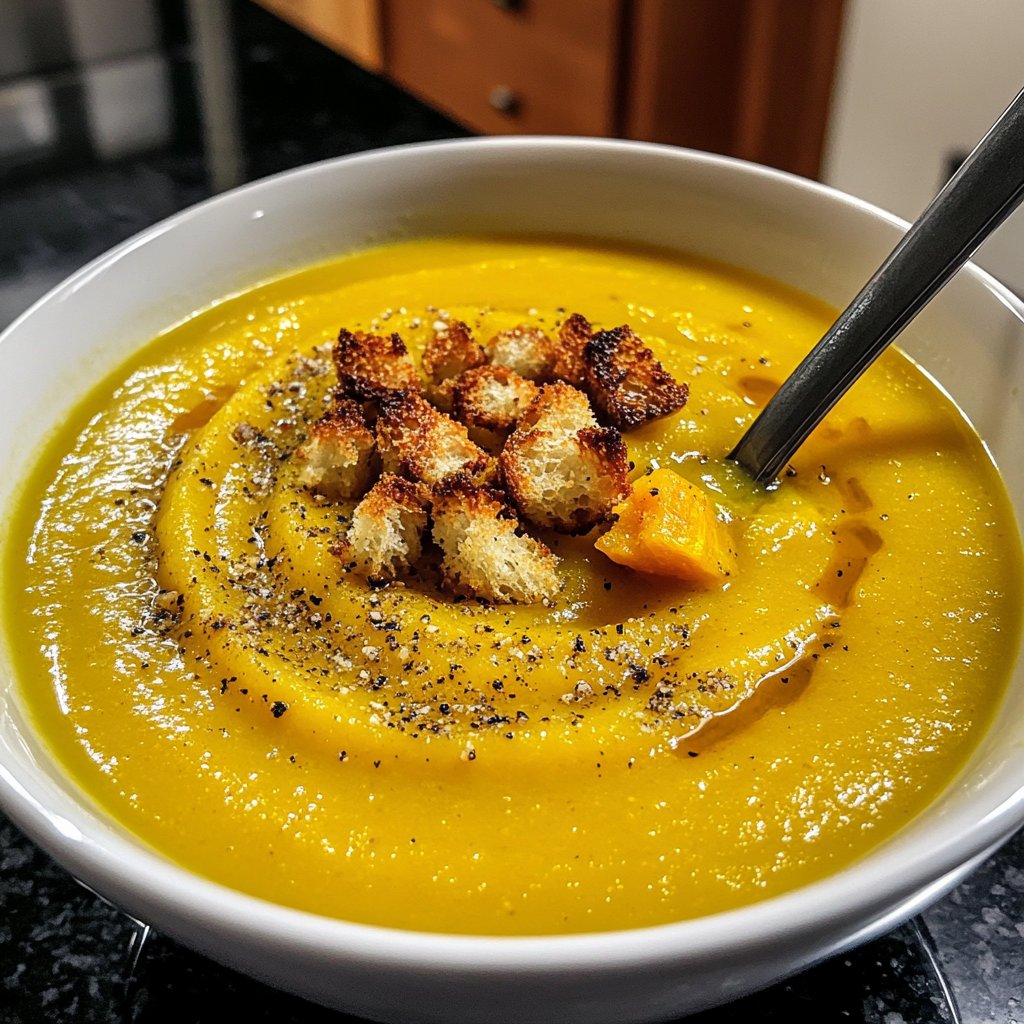 Squash Soup Stovetop Recipe